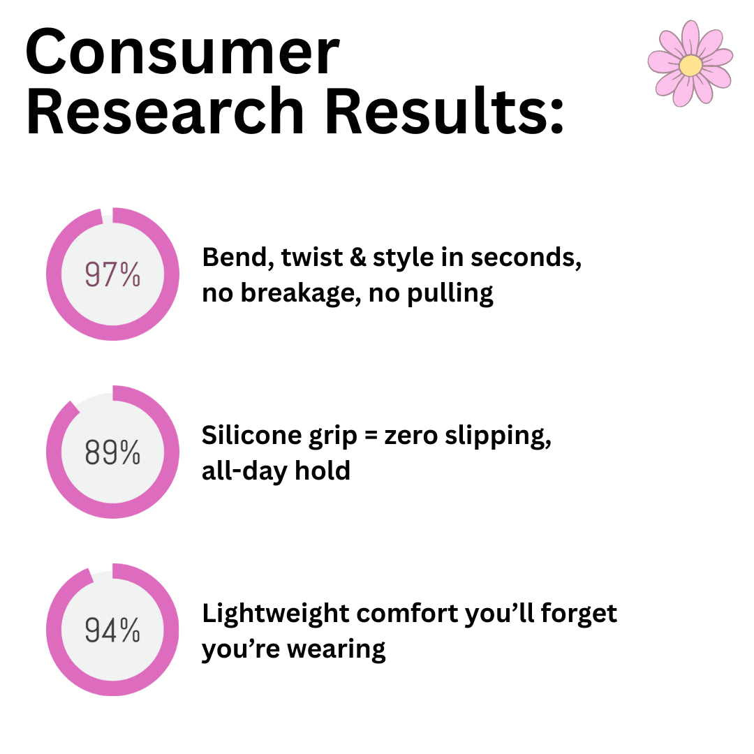 Flexible Silicone Claw Clip