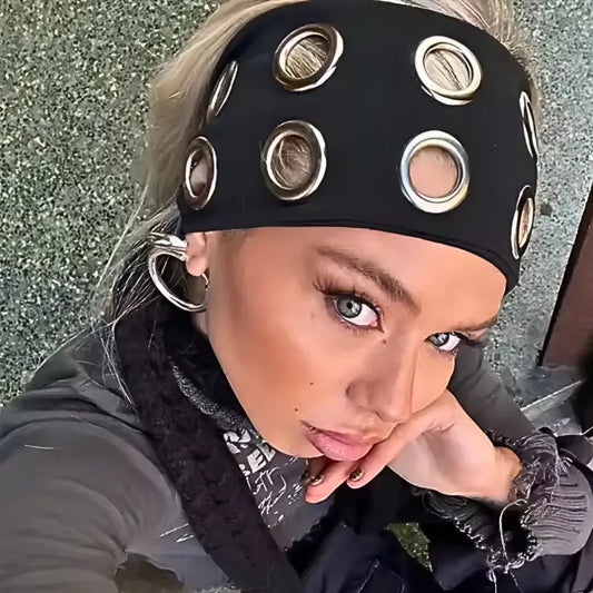Y2k Eyelet Headband