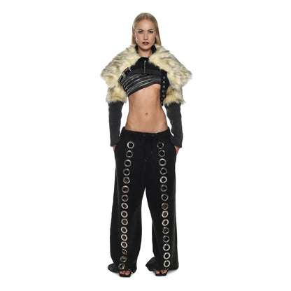 Baddie Eyelet Tracksuit